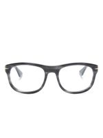 Montblanc lunettes de vue rectangulaires à logo imprimé - Noir - thumbnail