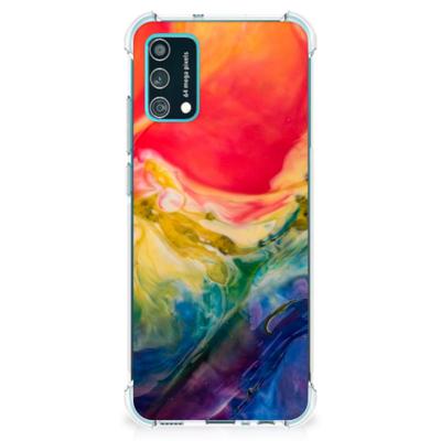 Back Cover Samsung Galaxy M02s | A02s Watercolor Dark Back Cover Samsung Galaxy M02s | A02s Watercolor Dark