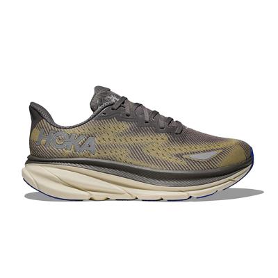 Hoka Clifton 9 GTX hardloopschoenen Gravel/Eggshell heren