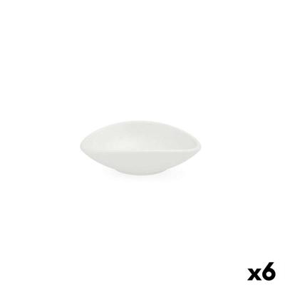 Kom Quid Select Wit Plastic 13 x 11 x 3,5 cm (6 Stuks)