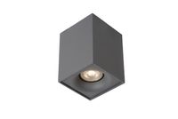 Lucide BENTOO-LED - Plafondspot - LED Dimb. - GU10 - 1x5W 3000K - Grijs - thumbnail