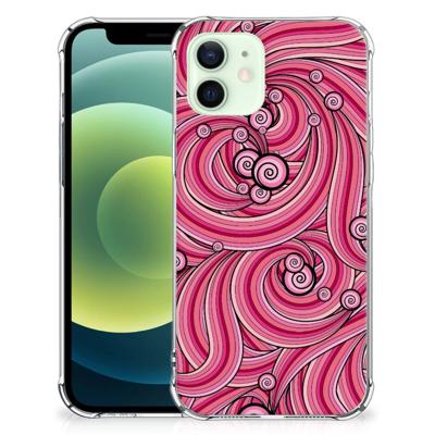iPhone 12 Mini Back Cover Swirl Pink iPhone 12 Mini Back Cover Swirl Pink