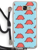 Dinosawrr: Samsung Galaxy A5 (2016) Transparant Hoesje met koord