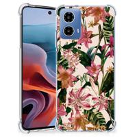 Motorola Moto G34 Case Flowers - thumbnail