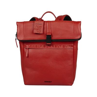 Burkely Minimal Mason Rolltop Backpack 14"-Red
