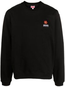 Kenzo sweat en coton à logo Boke Flower brodé - Noir