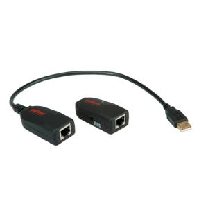 ROLINE USB 2.0 Extender over RJ-45 Transparant