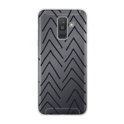 Marrakech Arrows: Samsung Galaxy A6 Plus (2018) Transparant Hoesje