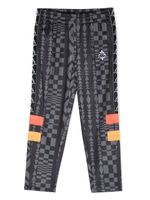 Marcelo Burlon County of Milan pantalon de jogging à imprimé géométrique - Noir