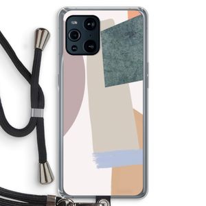 Lindo: Oppo Find X3 Pro Transparant Hoesje met koord