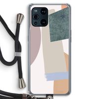Lindo: Oppo Find X3 Pro Transparant Hoesje met koord