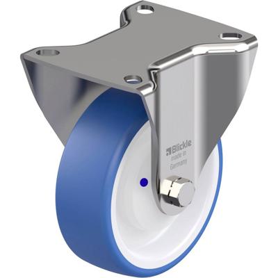 Blickle BX-POTHS 100XKA RVS bokwiel Wieldiameter: 100 mm Draagvermogen (max.): 200 kg 1 stuk(s)