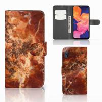 Samsung Galaxy A10 | Bookcase | Marmer Bruin