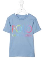 Ralph Lauren Kids t-shirt à logo imprimé - Bleu - thumbnail