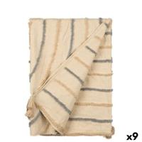 Sprei Gift Decor Grijs 220 x 150 cm Strepen (9 Stuks)