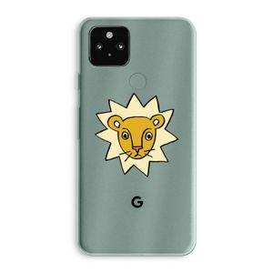 Kleine leeuw: Google Pixel 5a 5G Transparant Hoesje