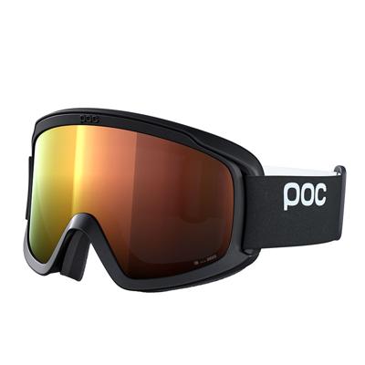 SK-X POC Opsin Black grijs/oranje - Skibril incl. glazen op sterkte