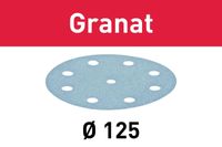 Festool Accessoires Schuurschijf Granat | STF D125/8 | P320 | GR/10 - 497150 - thumbnail