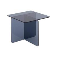 Goossens Salontafel Davey in Smokey black glas