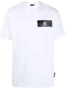 Plein Sport t-shirt à patch logo - Blanc