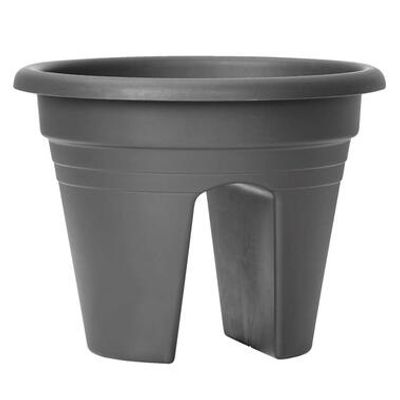 Balkonbak Ravi - zwart