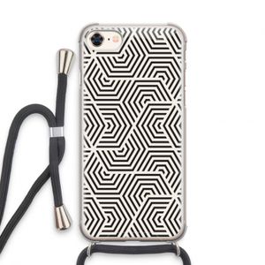 Magic pattern: iPhone 7 Transparant Hoesje met koord