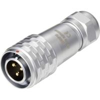 Weipu SF1210/P3 I Ronde connector Stekker, recht Totaal aantal polen: 3 Serie (ronde connectoren): SF12 1 stuk(s)