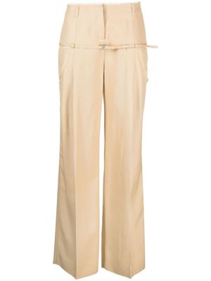 Jacquemus pantalon de tailleur Le Pantalon Criollo - Marron