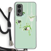 Hang In There: OnePlus Nord 2 5G Transparant Hoesje met koord
