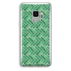 Moroccan tiles 2: Samsung Galaxy S9 Transparant Hoesje