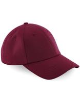 Beechfield CB59 Authentic Baseball Cap - Burgundy - One Size - thumbnail