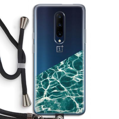 Weerkaatsing water: OnePlus 7 Pro Transparant Hoesje met koord
