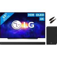 LG OLED65CX6LA (2020) + Soundbar + Optische kabel - thumbnail