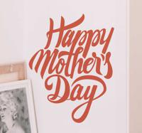 Muursticker tekst Happy Mother´s Day - thumbnail