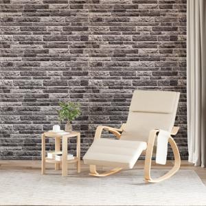 VidaXL Wandpanelen 10 st 3d 100x50 cm eps antracietkleurig