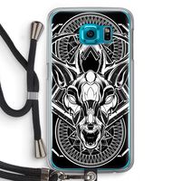 Oh Deer: Samsung Galaxy S6 Transparant Hoesje met koord