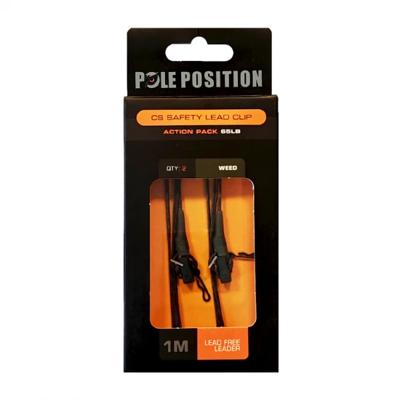 Pole Position Pole Position CS Safety Lead Clip Action Pack 65lb Weed