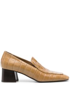 TOTEME mocassins The Block-Heel 55 mm - Marron