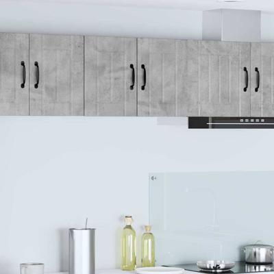 Keukenkast aan de muur Beton Grijs 30 x 31 x 40 cm Bewerkt hout Keukenkast aan de muur Beton Grijs 30 x 31 x 40 cm Bewerkt hout