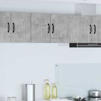 Keukenkast aan de muur Beton Grijs 30 x 31 x 40 cm Bewerkt hout Keukenkast aan de muur Beton Grijs 30 x 31 x 40 cm Bewerkt hout