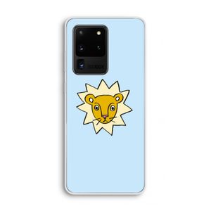 Kleine leeuw: Samsung Galaxy S20 Ultra Transparant Hoesje