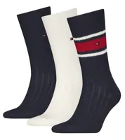 Tommy Hilfiger 3-paar Crew heren boots sokken - giftbox - Katoenen sportsokken