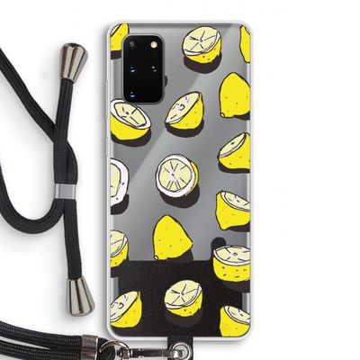 When Life Gives You Lemons...: Samsung Galaxy S20 Plus Transparant Hoesje met koord