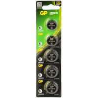 GP Lithium knoopcel CR2016, 5 stuks