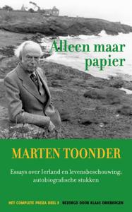 Alleen maar papier (Paperback)