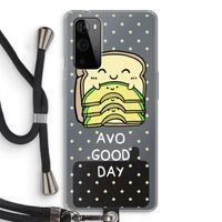 Avo Good Day: OnePlus 9 Pro Transparant Hoesje met koord Avo Good Day: OnePlus 9 Pro Transparant Hoesje met koord