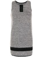 Onefifteen robe courte en maille - Gris