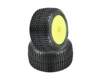 Proline - Hole Shot Off-road 2.0 Mounted Tires, 8mm Hex, White: Mini-T 2.0 (PL10177-13)
