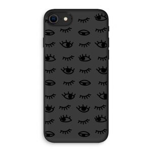 Eye pattern #2: iPhone SE 2020 Biologisch afbreekbaar hoesje