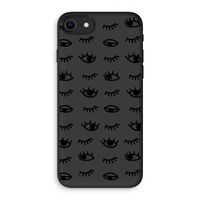 Eye pattern #2: iPhone SE 2020 Biologisch afbreekbaar hoesje